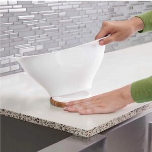 Quirky Ventu Strain & Serve Multi-Purpose Bowl with Bamboo Base